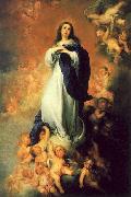 Bartolome Esteban Murillo The Immaculate Conception of the Escorial oil painting on canvas